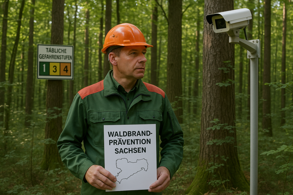 🔥 Sachsen verschärft Waldbrandschutz: Tägliche Gefahrenstufen und Kameras für Risikogebiete