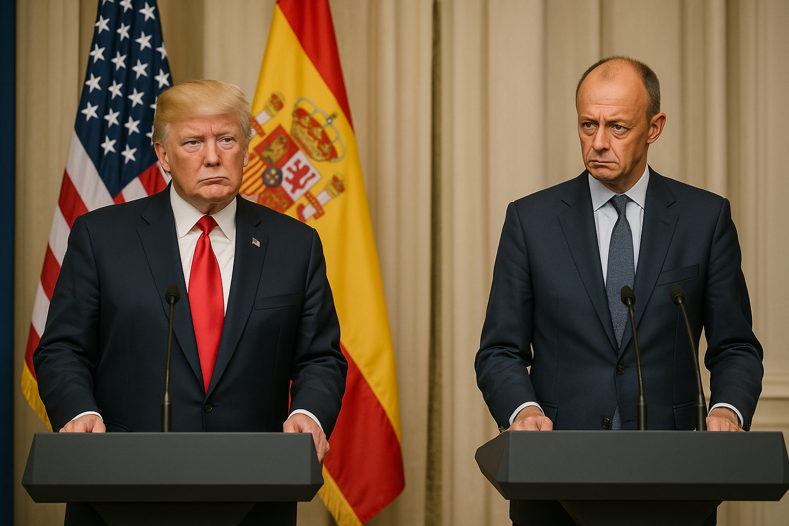 🇪🇸 Zwischen Washington und Madrid: Warum Trump Spanien rügt – und Madrid Merz ermahnt
