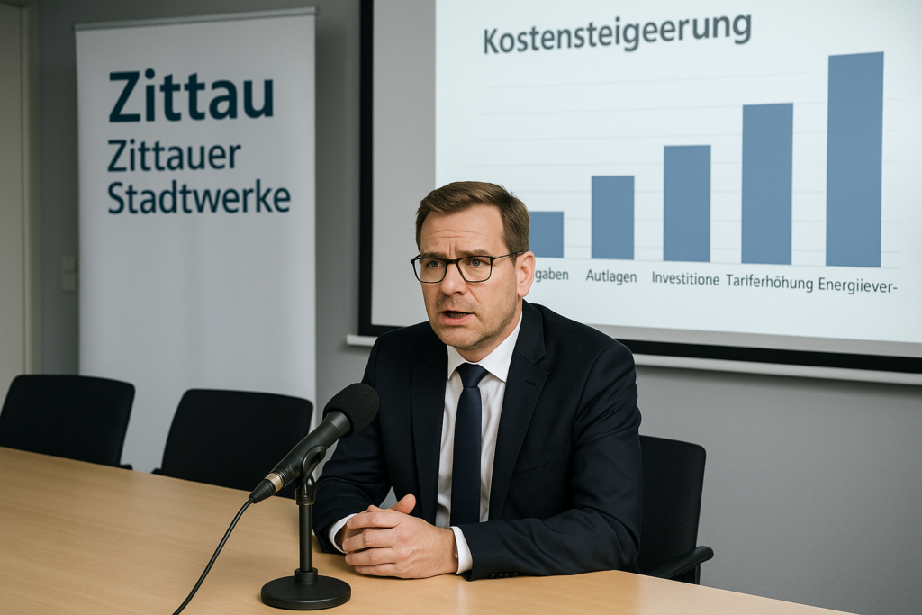 📈 Zittauer Stadtwerke erhöhen Entgelte: Abgaben, Auflagen und Investitionen treiben die Kosten