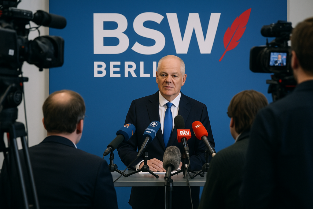 ⛽️ BSW attackiert Berlin: Vorwürfe mangelnder Vorsorge bei Sprit und Gas