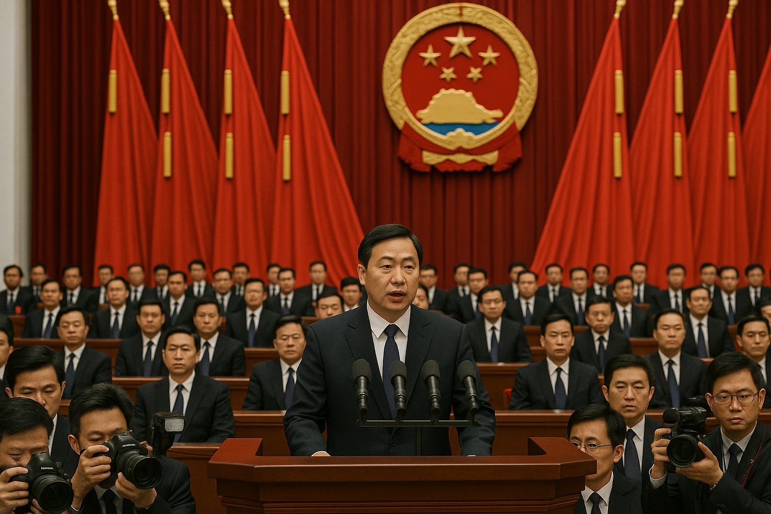 ⚠️ Härtere Töne aus Peking: Volkskongress schärft Kurs gegenüber Taiwan