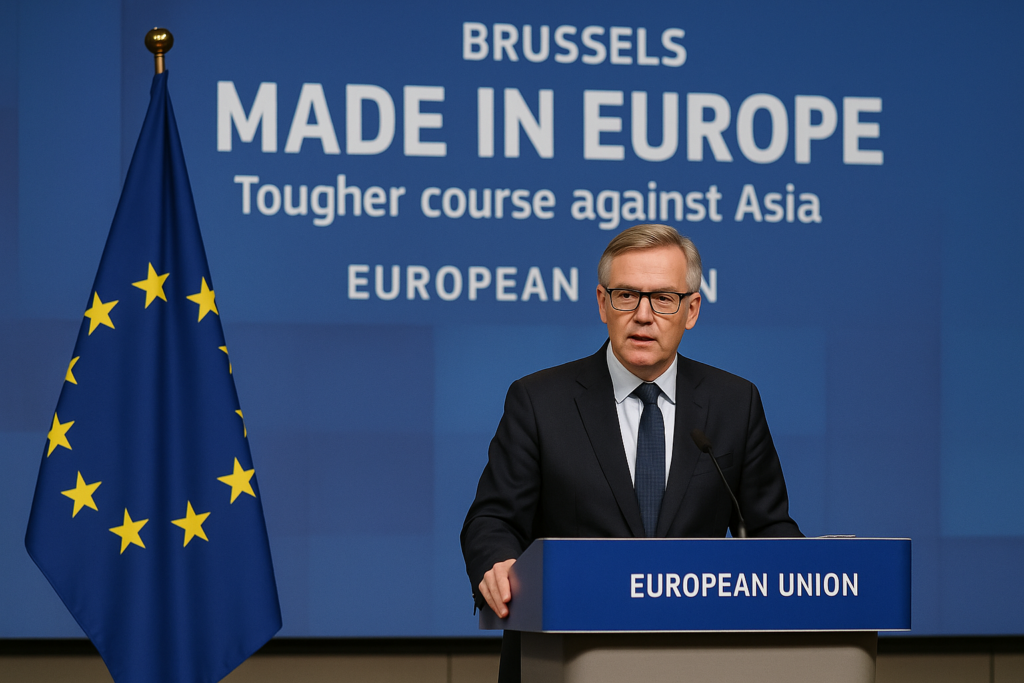 🏭 Brüssel setzt auf „Made in Europe“: Neuer Industrieplan markiert härteren Kurs gegenüber Asien