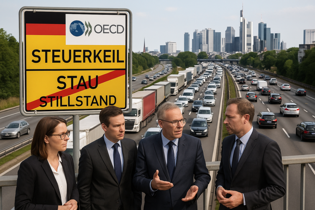 📉 Steuerkeil, Stau, Stillstand: OECD rügt Deutschlands Standortpolitik und warnt vor Wohlstandsrisiken