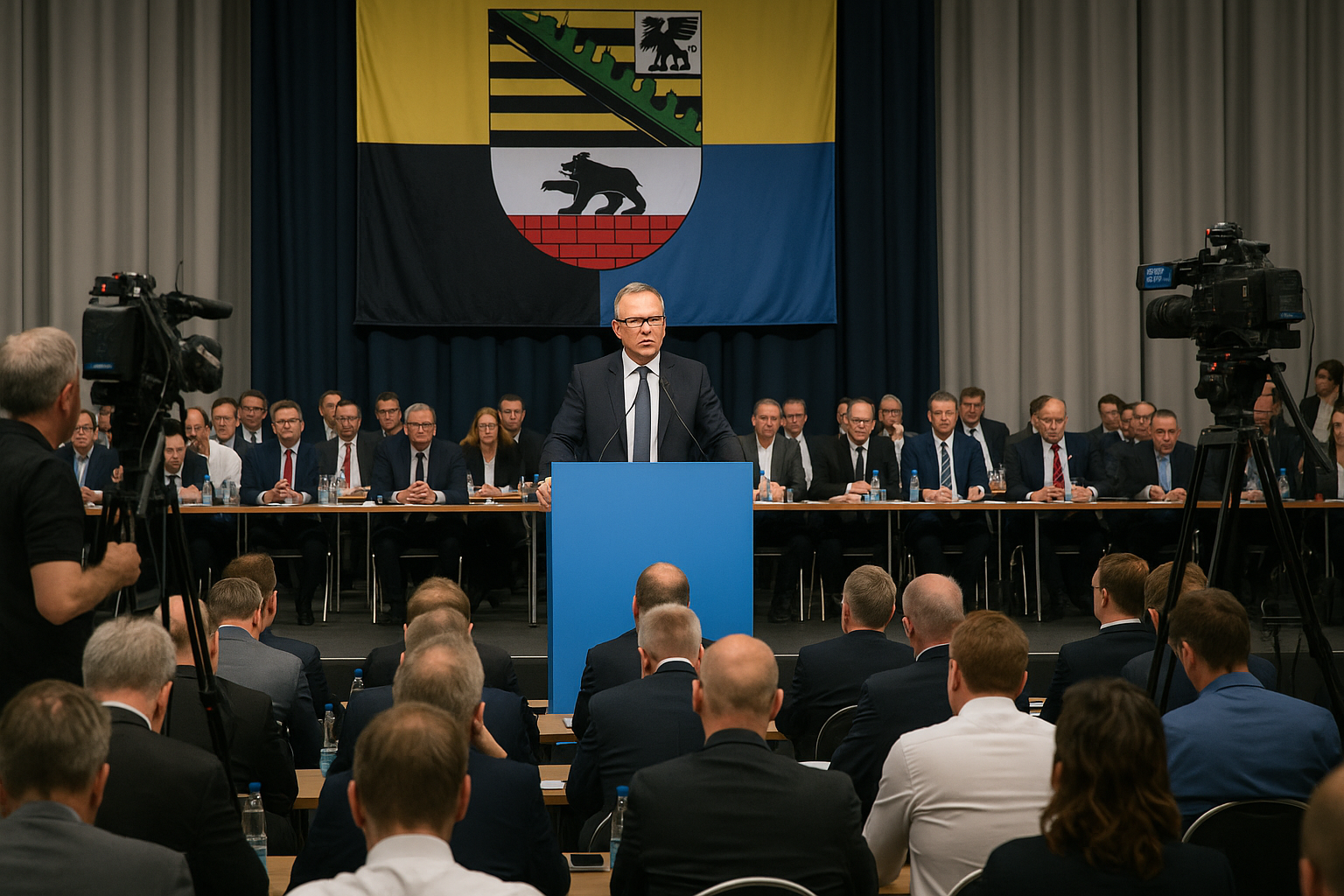 🗳️ Magdeburger AfD-Landesparteitag: Programm für harten Kurs und institutionellen Umbau