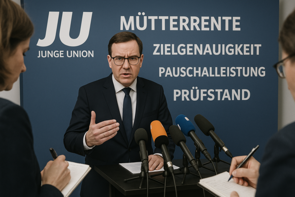 💶 Mütterrente auf dem Prüfstand: JU pocht auf Zielgenauigkeit statt Pauschalleistung