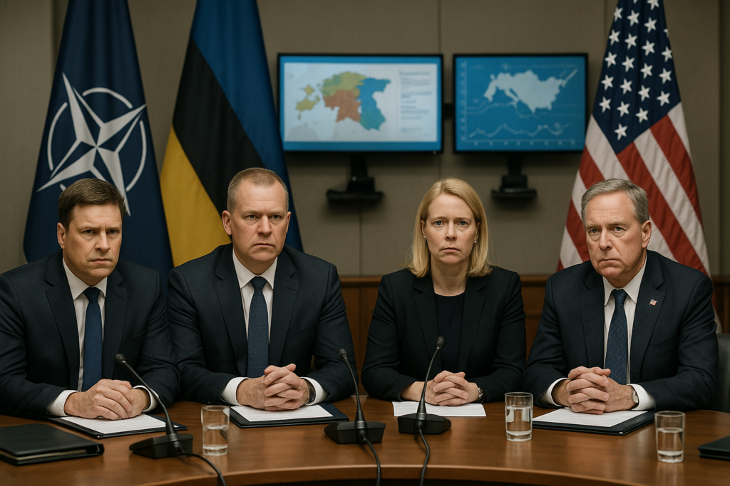 🛡️ Baltische Staaten stemmen sich gegen Unsicherheit: Vorbereitung auf geringere US-Rolle in der NATO