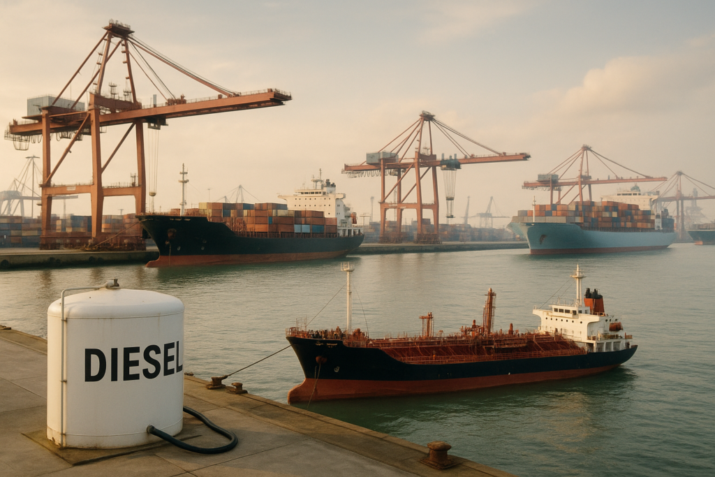 ⛽ Dieselmarkt unter Druck: Asiens Preise ziehen Tanker von Europa ab