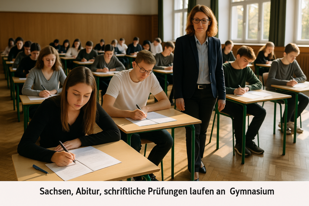 📝 Startschuss für Sachsens Abitur: Schriftliche Prüfungen laufen an