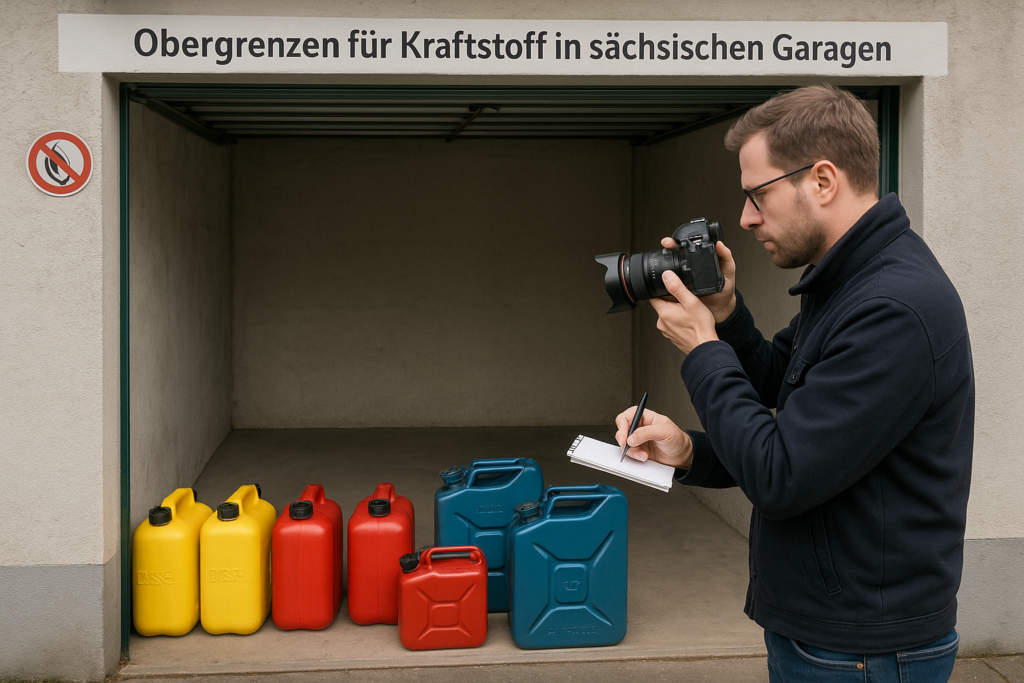 ⛽ Klare Obergrenzen: Wie viel Kraftstoff in sächsischen Garagen erlaubt ist