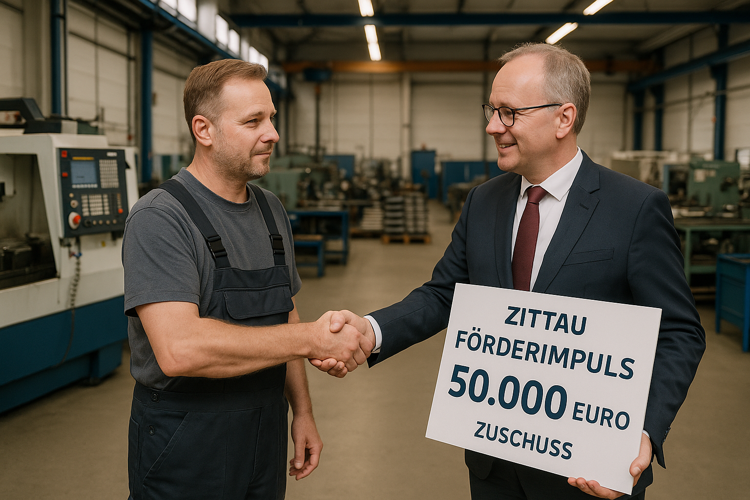 🏬 Förderimpuls für Zittaus Mittelstand: Zuschüsse bis 50.000 Euro für Investitionen