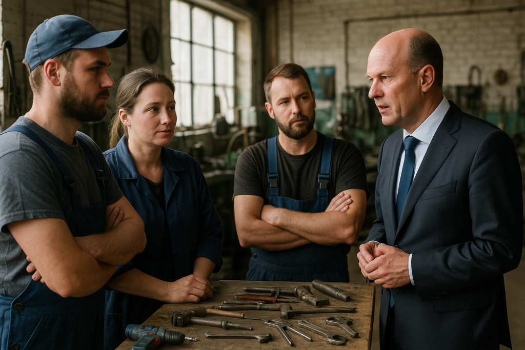 📉 Kurs unklar: Lausitzer Handwerk fordert Entlastung, weniger Auflagen, verlässliche Politik
