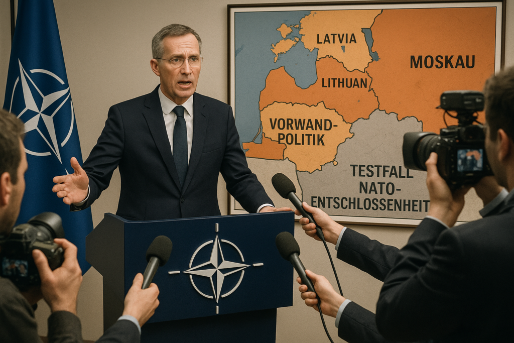 ⚠️ Moskaus Vorwand-Politik im Baltikum: Testfall für die NATO-Entschlossenheit