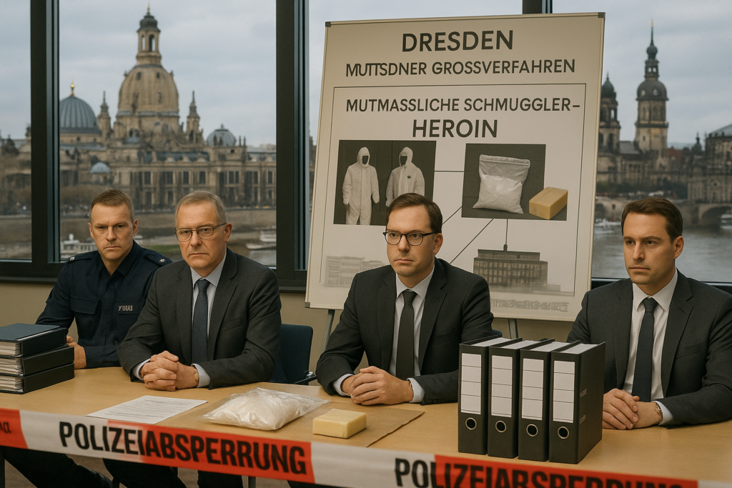 🧼 Heroin im Seifenmantel: Dresdner Großverfahren gegen mutmaßliche Schmuggler startet
