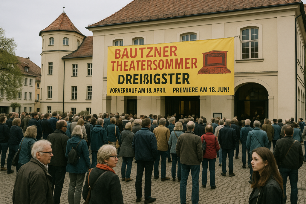 🎭 Dreißigster Bautzener Theatersommer: Vorverkauf am 18. April, Premiere am 18. Juni