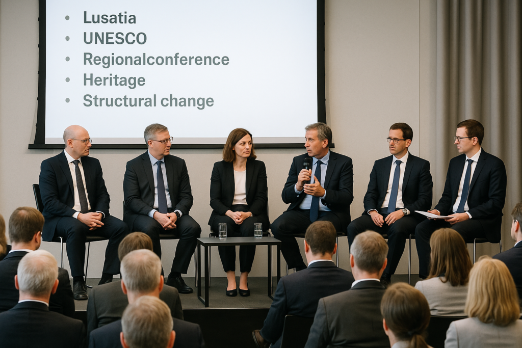 🏛️ UNESCO in der Lausitz: Regionalkonferenz stellt Erbe im Dienst des Strukturwandels