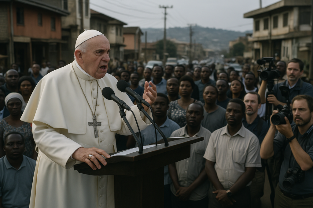 🕊️ Warnruf aus Bamenda: Papst Leo geißelt „Tyrannen“ und Kriegstreiberei