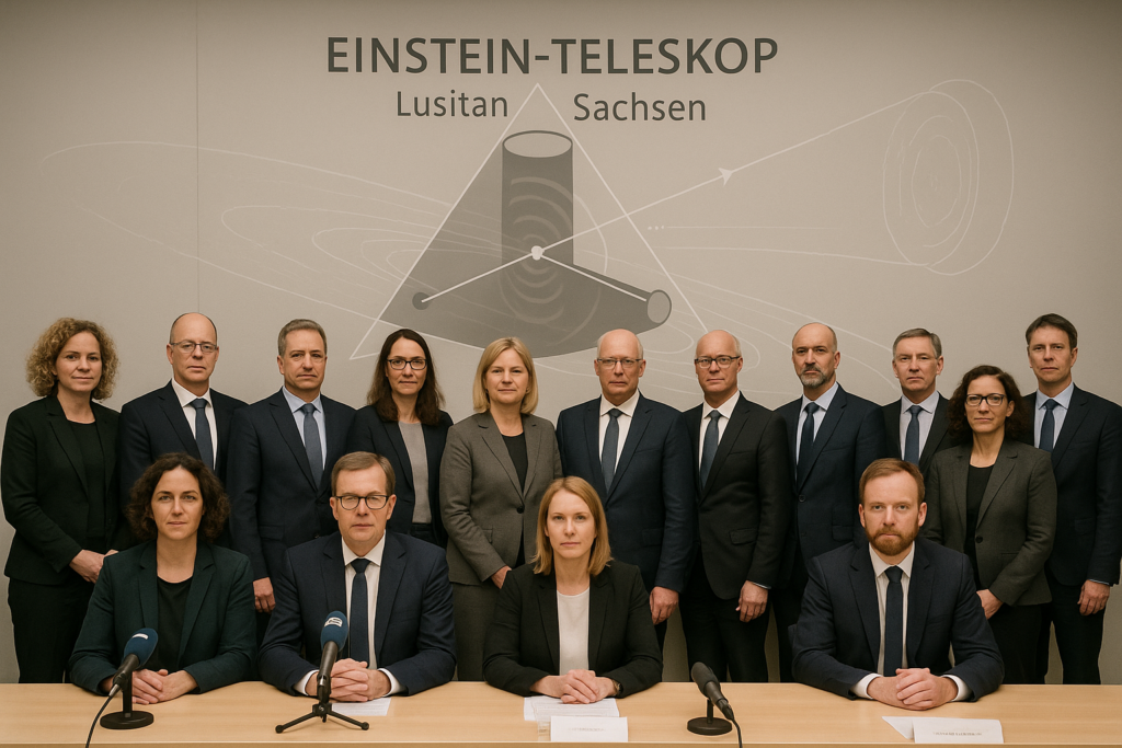 🔭 Lausitz rückt in den Fokus: Sachsen startet Bewerbung für Einstein-Teleskop