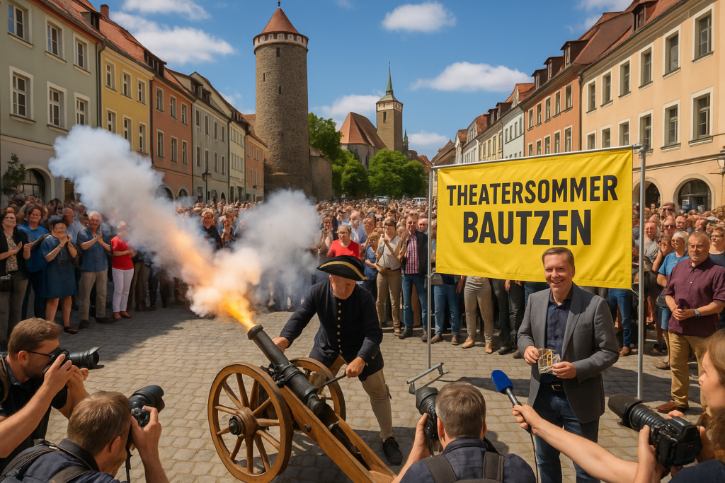 🎭 Auftakt in Bautzen: Theatersommer startet Kartenverkauf mit Kanonenschuss
