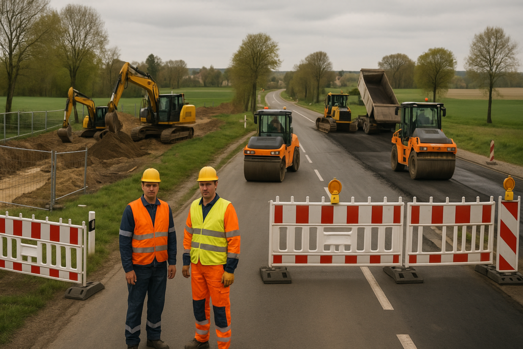 🚧 Kreis Görlitz: Zwei Vollsperrungen im Süden – Radweg-Bau und S135-Sanierung setzen Umleitungen in Gang