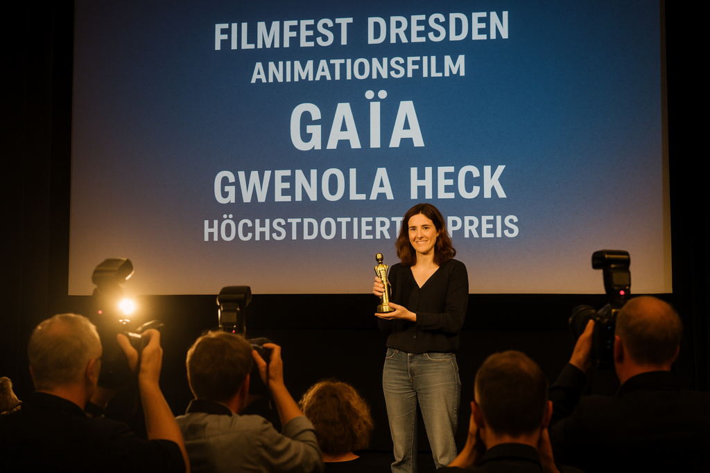 🎬 Animationsfilm „Gaïa“ triumphiert beim Filmfest Dresden: Höchstdotierter Preis geht an Gwenola Heck