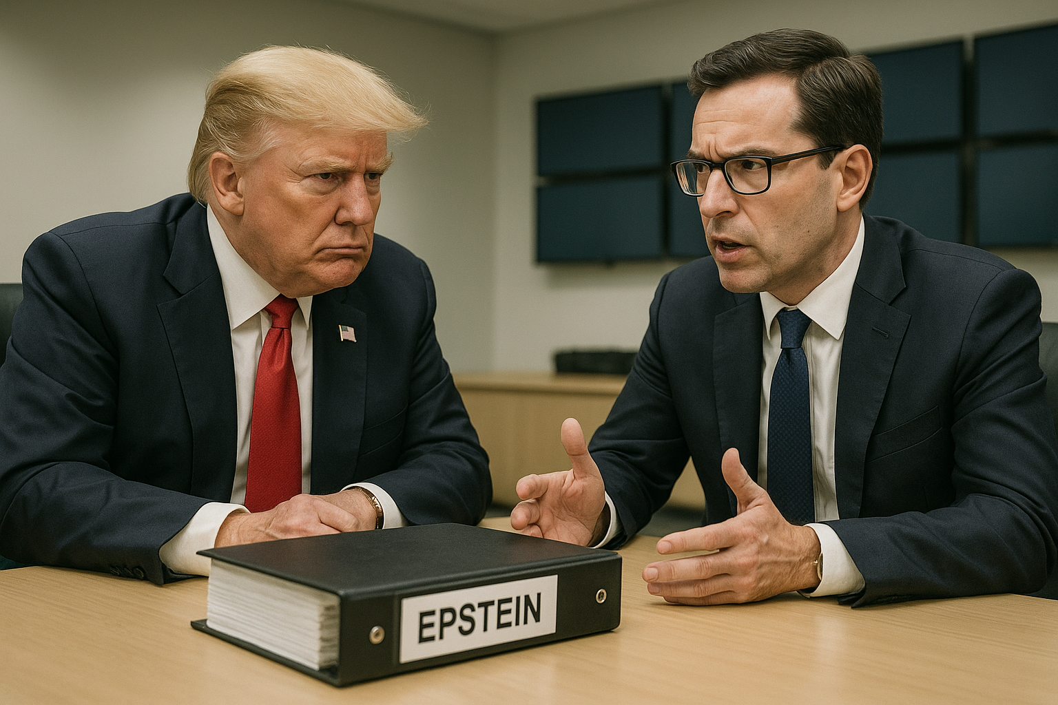 📁 Epstein-Akten im politischen Kreuzfeuer: Analyse wirft Trump gezielte Blockade vor
