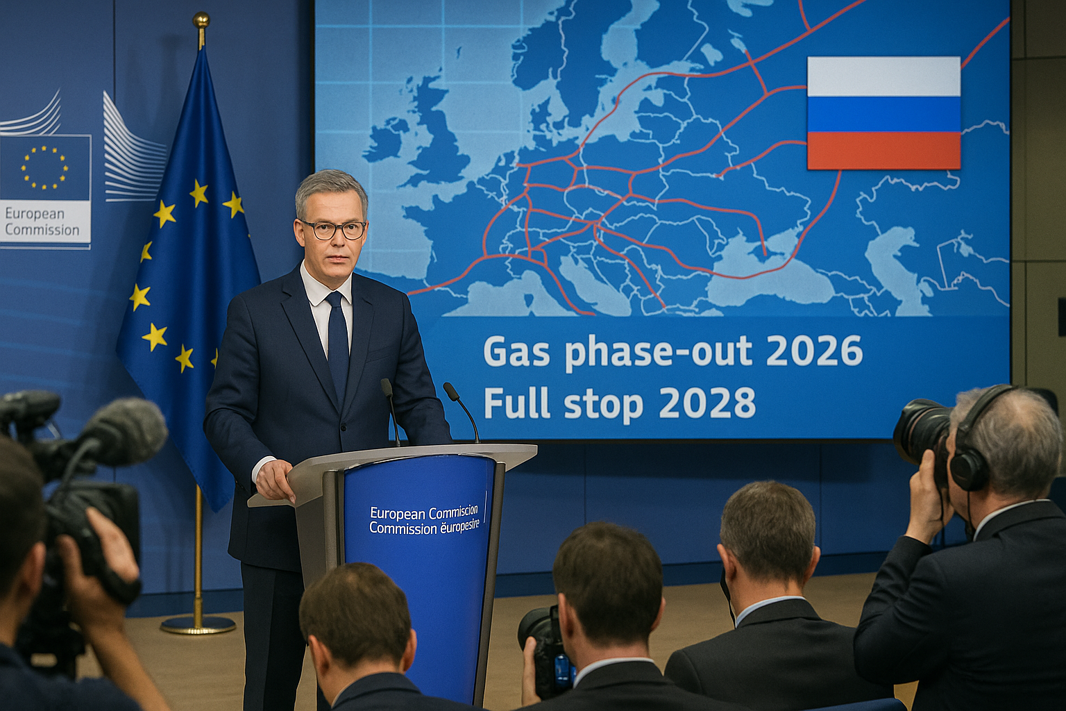 ⛽ EU zurrt Gasausstieg aus Russland fest: Stufenverbot ab 2026, Komplettstopp bis 2028