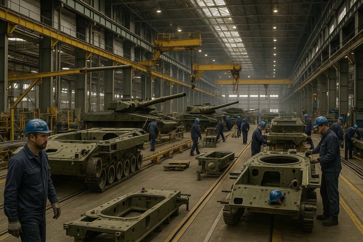 🛡️ Rüstungsstandort Sachsen: 2.400 Jobs und neue Panzerfertigung in Görlitz