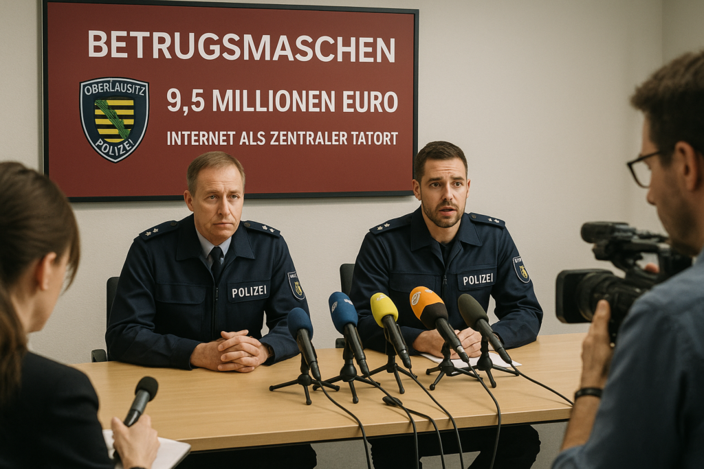 🚨 Betrugsmaschen kosten Oberlausitz 9,5 Millionen Euro – Polizei sieht Internet als zentralen Tatort