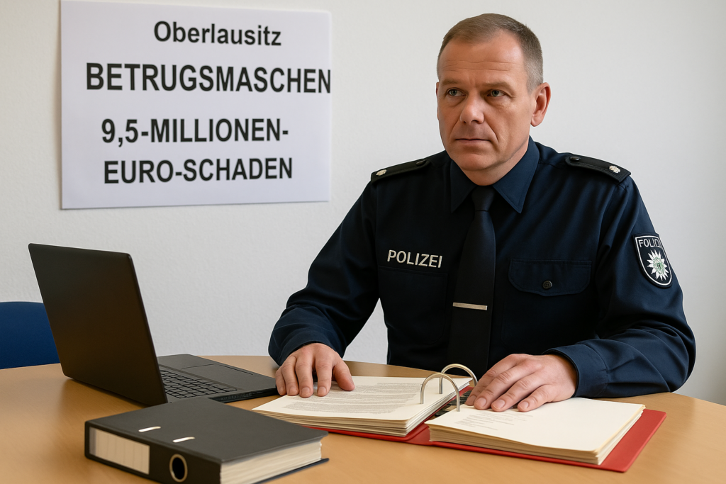 ⚠️ Oberlausitz: Polizei verzeichnet 9,5 Millionen Euro Schaden durch Betrugsmaschen