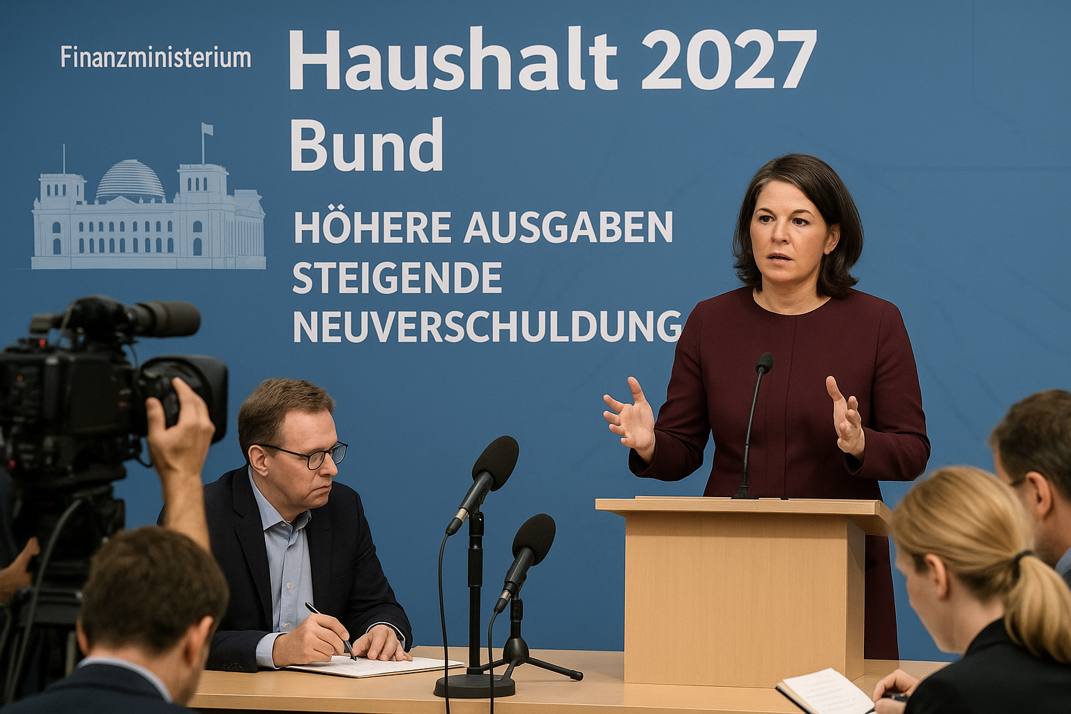 💶 Etat 2027: Bund setzt auf höhere Ausgaben und steigende Neuverschuldung