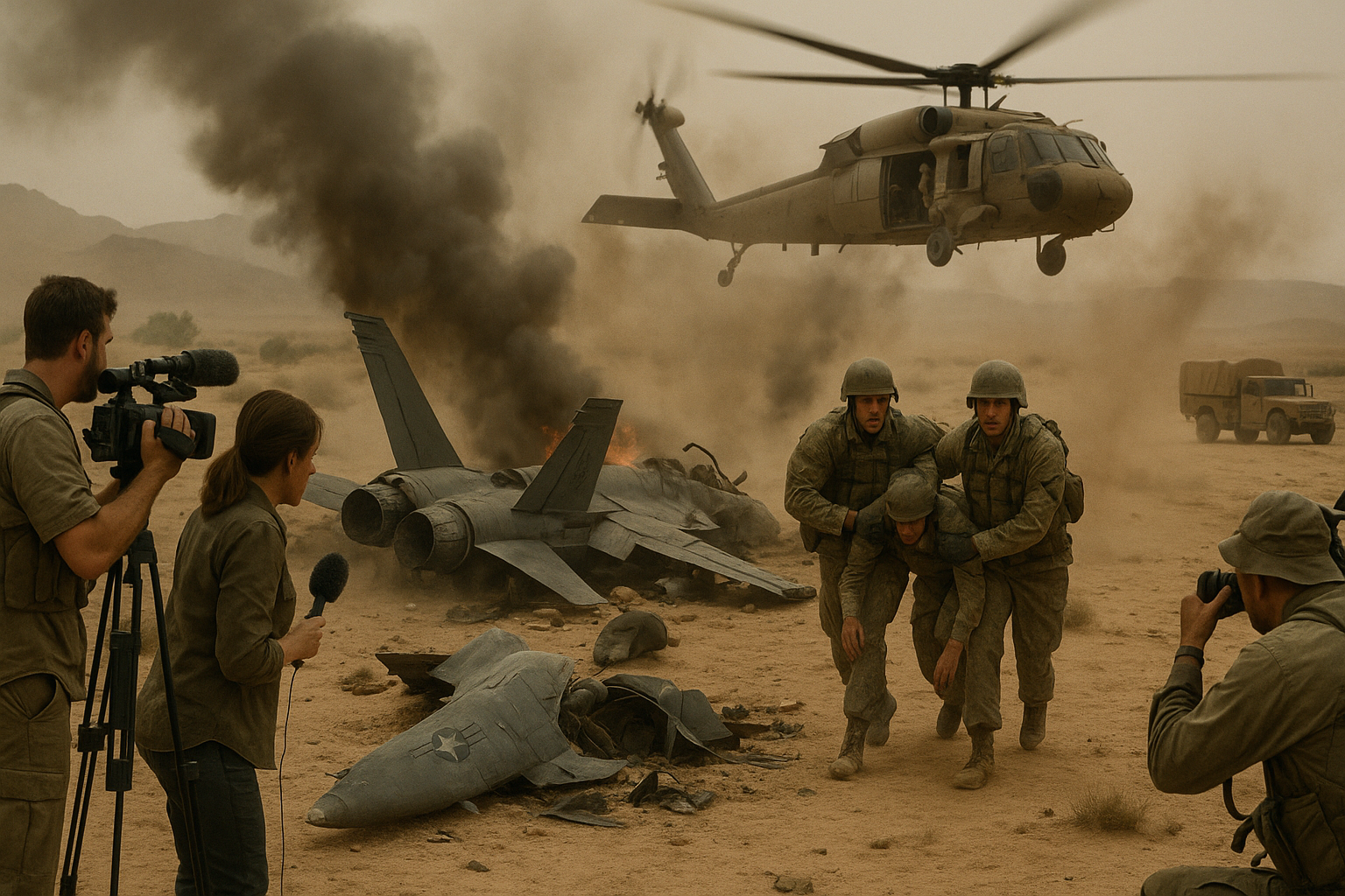 ✈️ Abschuss eines US-Kampfjets über Iran: Rettungseinsatz, Propaganda und strategische Risiken