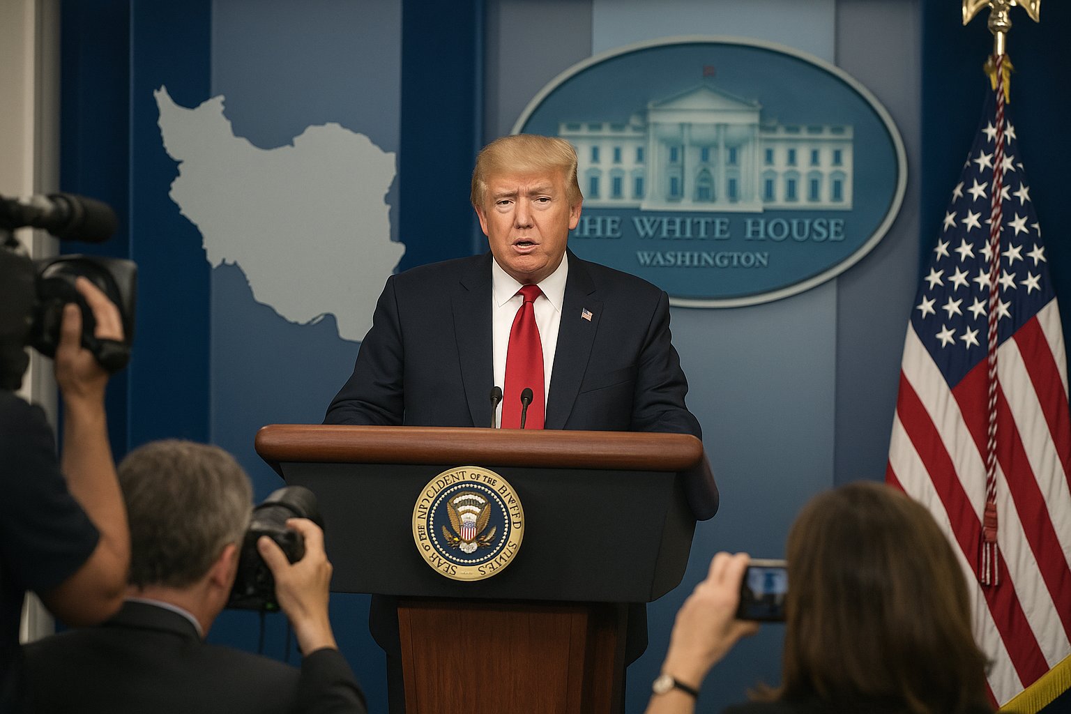 ⚠️ Scharfe Worte aus Washington: Trumps Iran-Drohung entfacht innenpolitischen Sturm