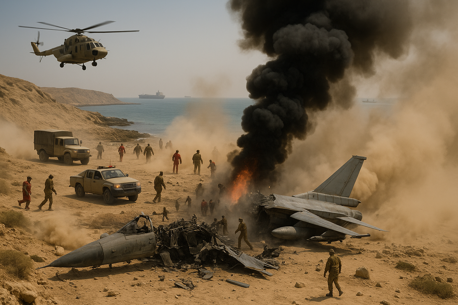 🛩️ Feuerpause mit Fragezeichen: Kampfjet-Absturz und der riskante Engpass Straße von Hormus