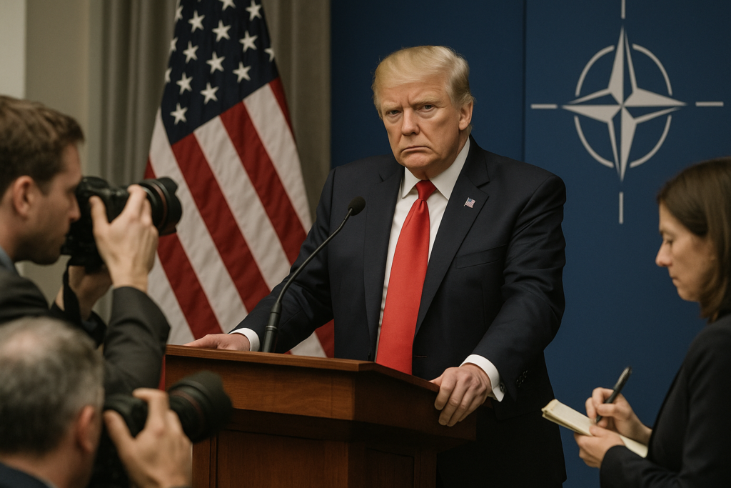 🛡️ Trump stellt US-Verbleib in der NATO offen infrage