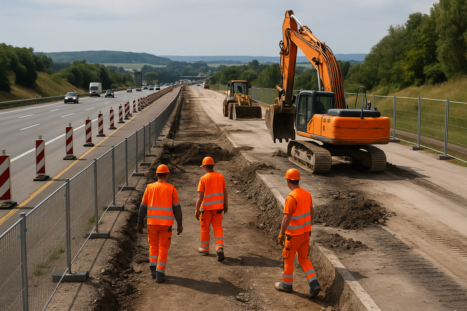 🛣️ Baustelle auf der A4: Östlich von Dresden beginnt Sanierung mit Sperrungen