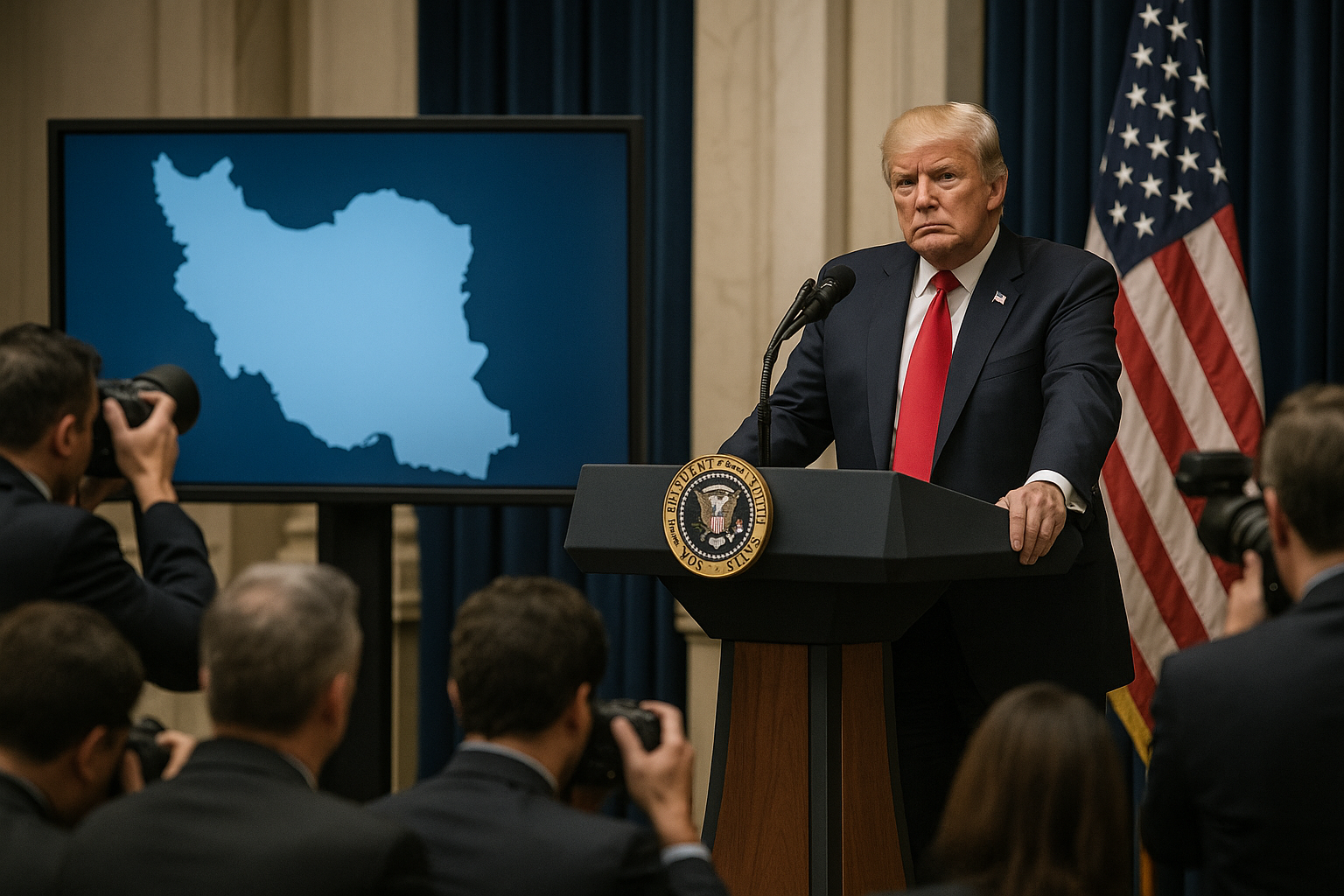 🛡️ Trump dämpft Hoffnungen: Harter Kurs gegenüber Teheran trotz neuem Vorschlag