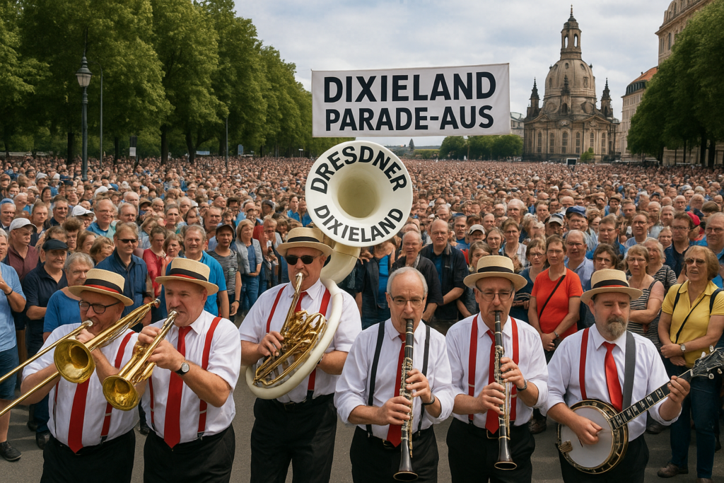 🎷 Trotz Parade-Aus: Dresdner Dixieland-Festival lockt 300.000 Besucher