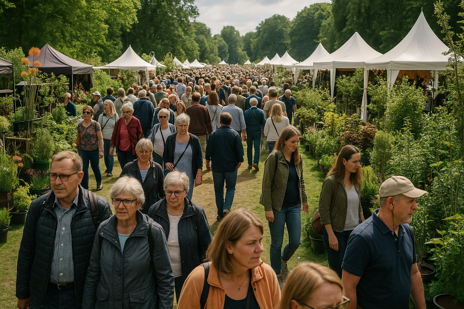 🌿 Großer Andrang beim Branitzer Gartenfestival: Neuer Standort überzeugt, Zukunftsgarten im Fokus