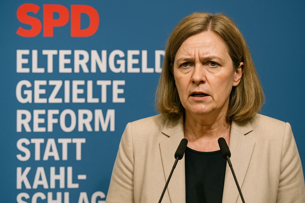 👶 SPD pocht auf gezielte Reform statt Kahlschlag beim Elterngeld