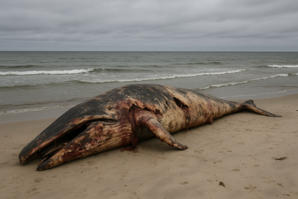 🐋 Zerrissener Wal nahe Anholt – neuer Fund wirft Fragen zum Umgang mit der Ostsee auf