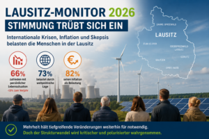 Lausitz-Monitor 2026 zeigt sinkende Zufriedenheit und wachsende Skepsis beim Strukturwandel