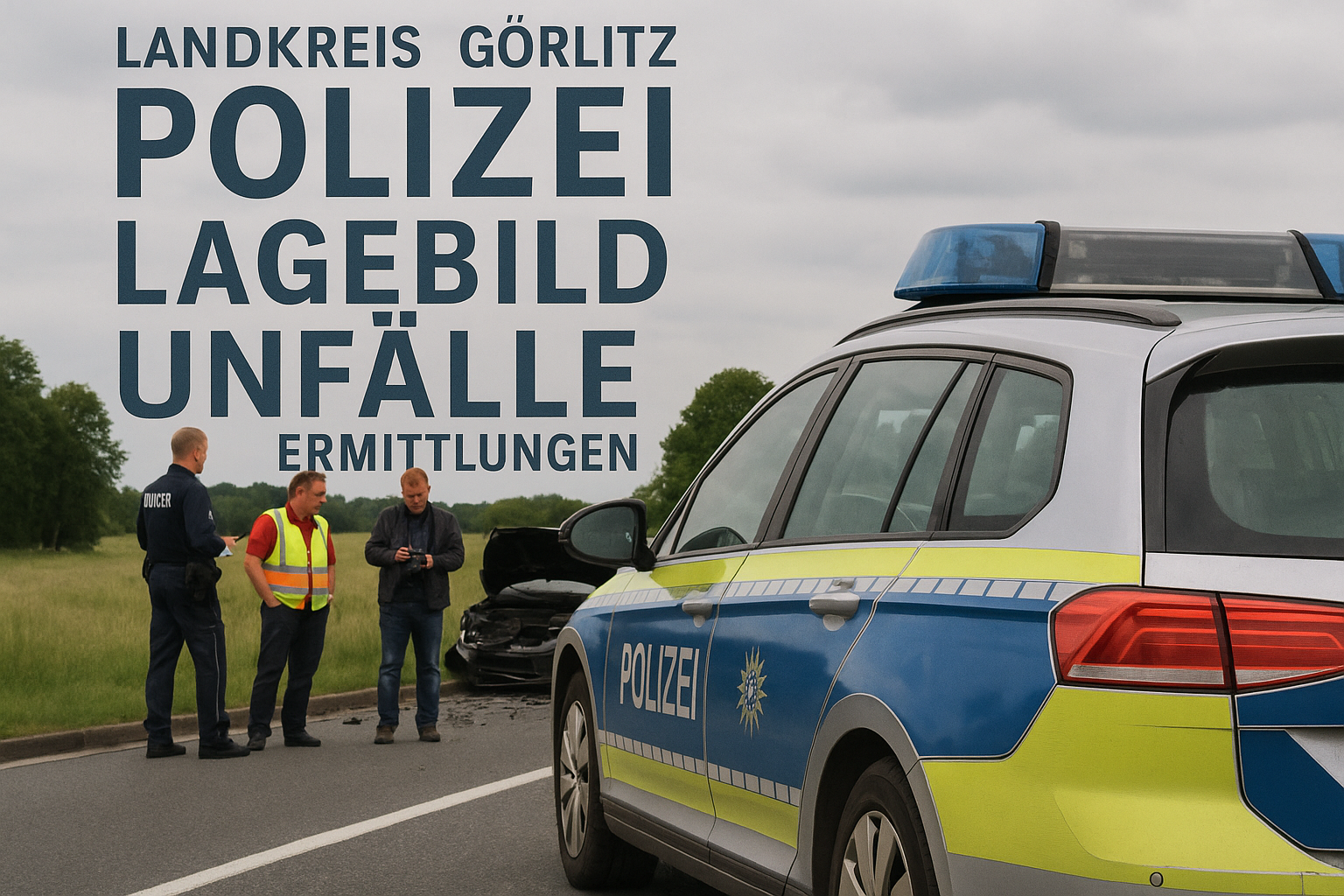 🚓 Lagebild aus dem Landkreis Görlitz: Polizei bündelt Unfälle und Ermittlungen am 9. Juni