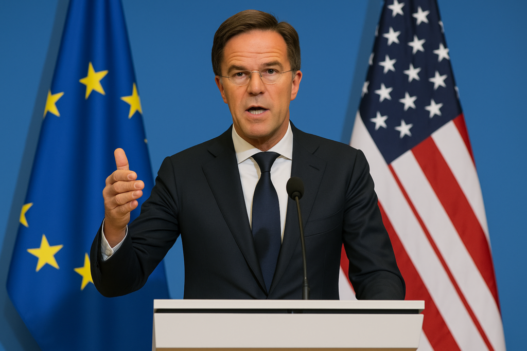 🛡️ Rutte erhöht den Druck: Europa soll US-Lücken rasch schließen