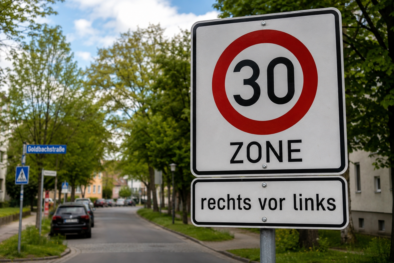 Tempo 30 und rechts vor links: Was sich rund um den Zittauer Westpark ändert