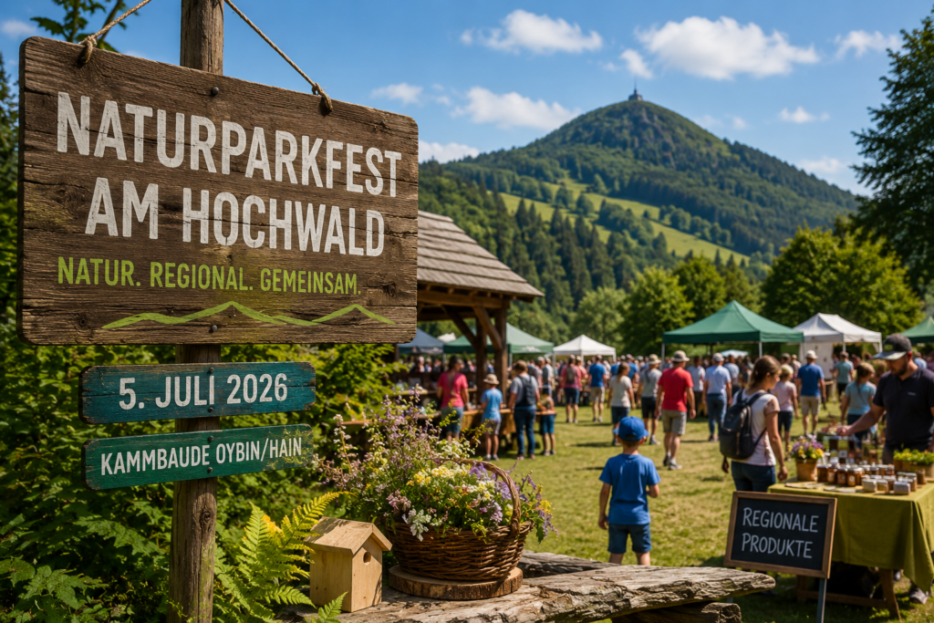 Naturparkfest am Hochwald im Zittauer Gebirge mit Naturmarkt und Familienprogramm