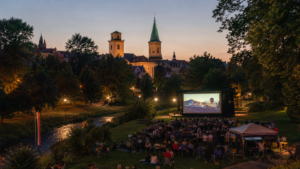 Zittauer Filmnächte auf der Freilichtbühne Weinau mit Open Air Kino am Sommerabend