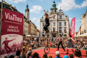ViaThea startet in Görlitz mit internationalem Straßentheater und Aufführungen in der Innenstadt