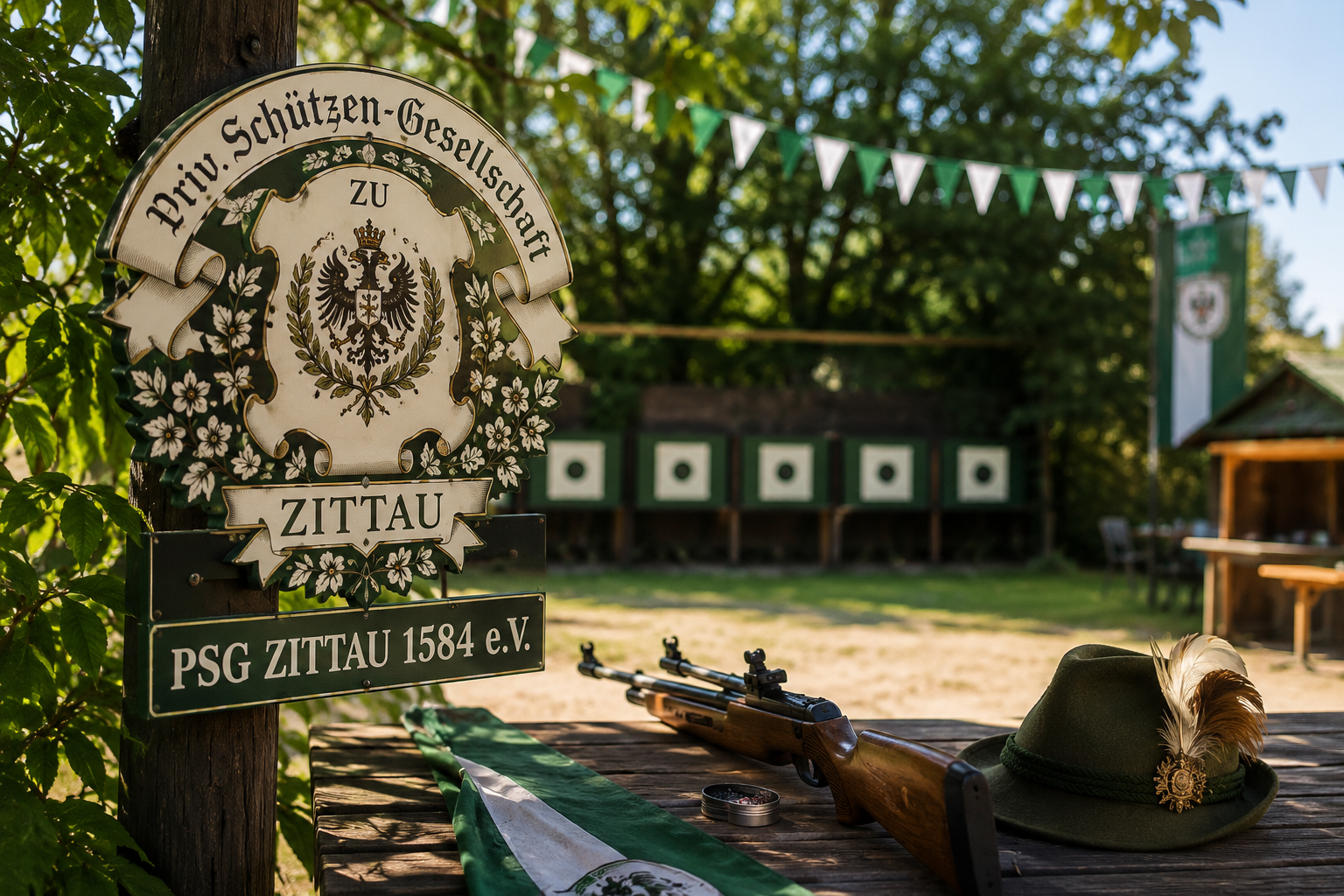 Königsschießen bei der PSG Zittau: Tradition, Gemeinschaft und Bieranstich am Wochenende